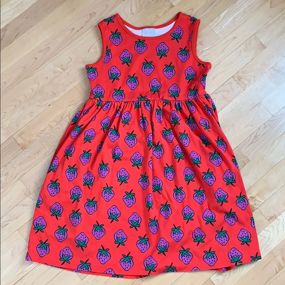Hanna Andersson Other - Hanna Andersson Strawberry Dress 150 cm